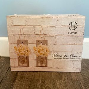Mason Jar Sconces